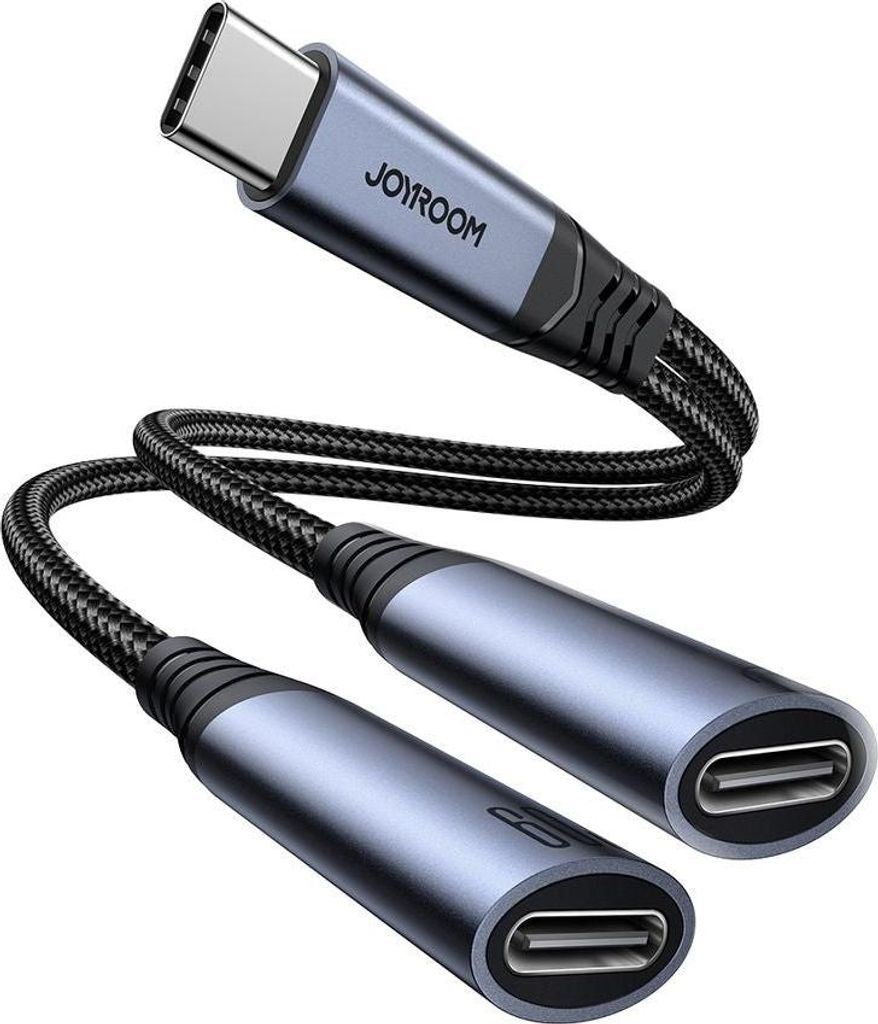 Audio adaptér 2 v 1 Joyroom SY-C03 Type-C na duální Type-C Obrázek produktu 