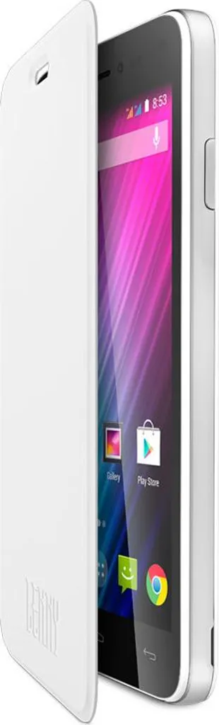 Étui WIKO Lenny 93621 avec Revêtement Soft-Touch Mat - Coloris Blanc