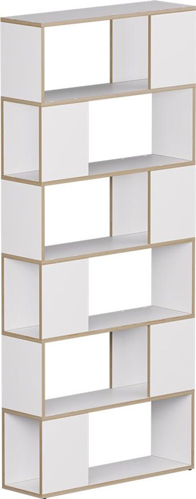 Rozdělovač místností Vicco Eneos Bílá/dub 80 x 186 cm, Obrázek produktu 