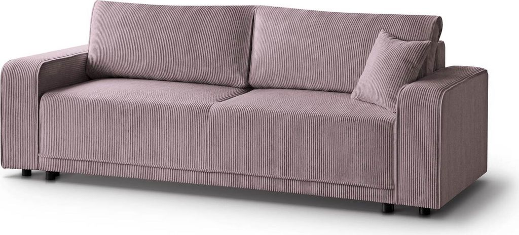 Sofa PRIMO Couch, Schalfsofa (PINK – POSO 27)