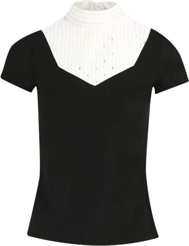 Equitheme Lerma Kurzarm-poloshirt Für Damen Schwarz 2XS Damen Schwarz 2XS