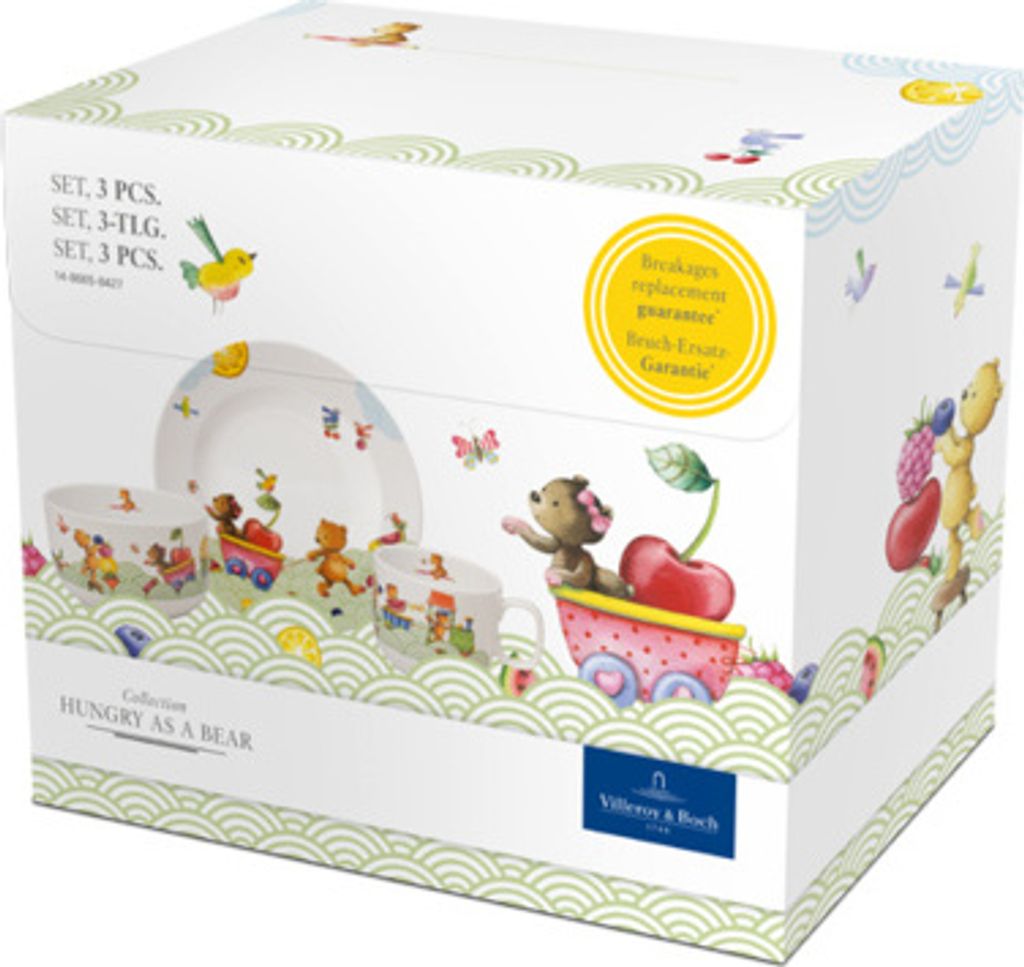 Villeroy & Boch Kindergeschirr 3-tlg. La faim de l'ours : Image du produit 