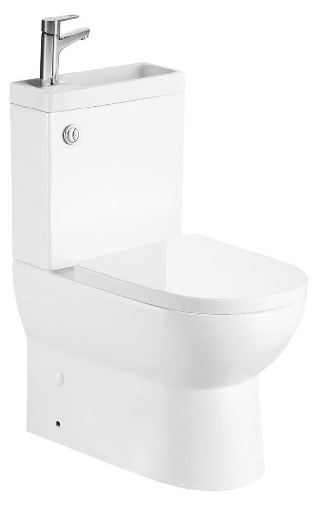 JALTA HYGIE WC-Kombi, spülrandlos, Abgang Produktbild 