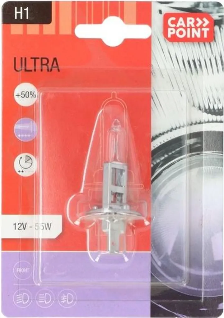 Carpoint Ultrabright Autolamp H1 12V 55W