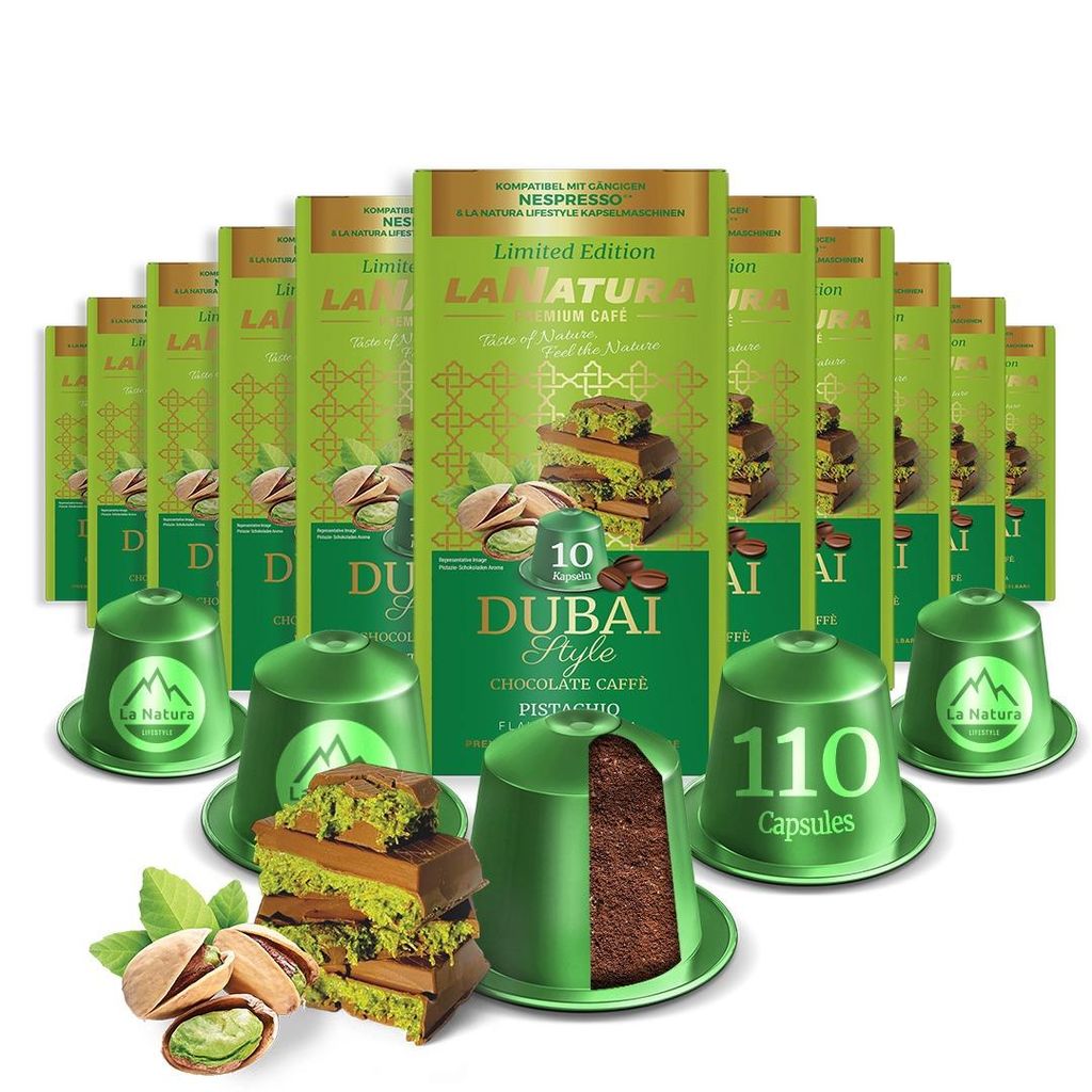 Káva "Dubai Style" s čokoládou a pistáciemi, prémiová Obrázek produktu 