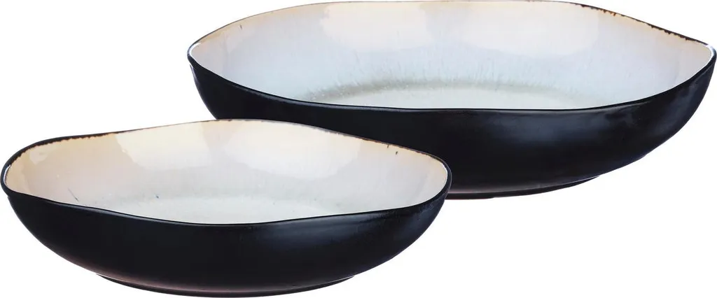 Corbeille à fruits IRIS lot de 2 paniers design pour cuisine moderne