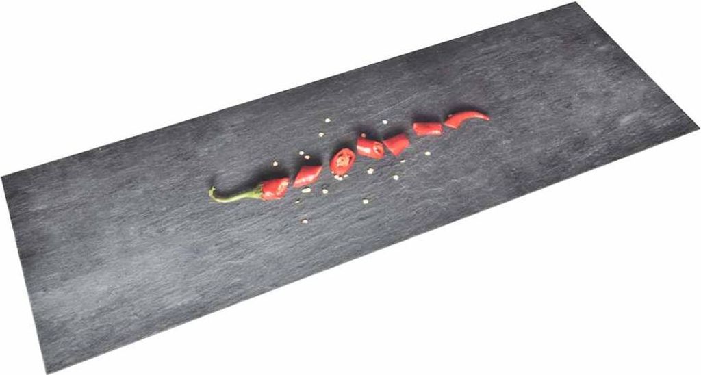 vidaXL Küchenbodenmatte Waschbar Pfeffer 45x150 cm Produktbild 