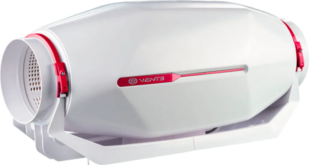 Ventilateur tubulaire insonorisé STREAM EC 100 professionnel de 100mm