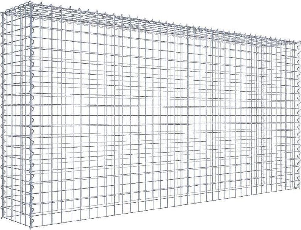 Anbaugabione Typ 3 200 cm x 100 cm x 30 cm (L x H x T), Maschenweite 5 cm x 5 cm, Spirale