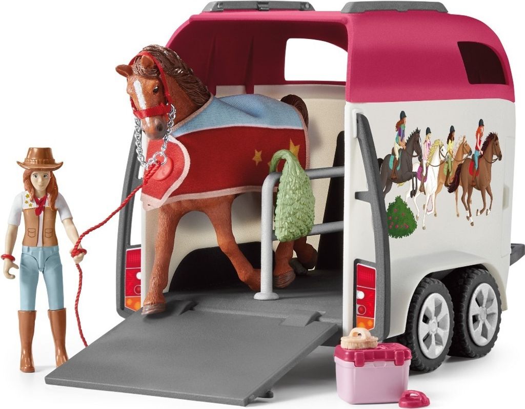 Schleich 42535 Dobrodružné auto s prívesom a koňom Obrázok produktu 17