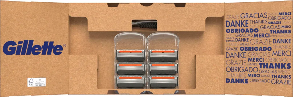 Finis les tiraillements avec les lames Gillette ProGlide - Pack de 6