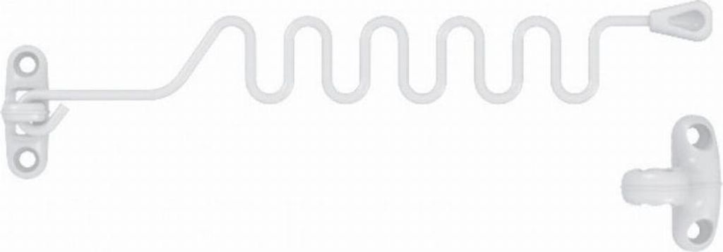 Entrebâilleur de fenêtre acier blanc, SOCONA Sairpentin Image du produit 