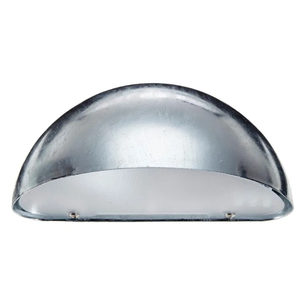 Applique Esterno Nordlux Scorpius Zincato: Design Moderno IP33 E14
