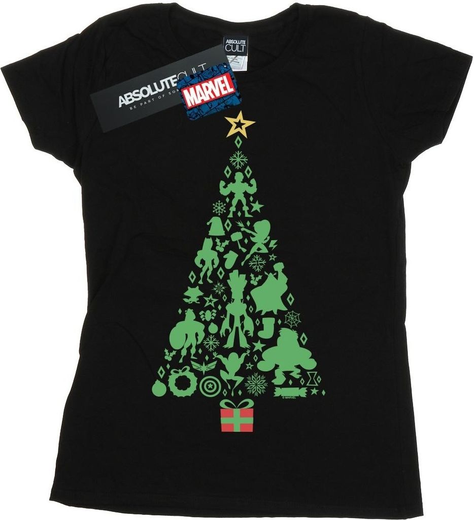 Marvel - "Avengers" T-Shirt für Damen BI35079 (M) (Schwarz)
