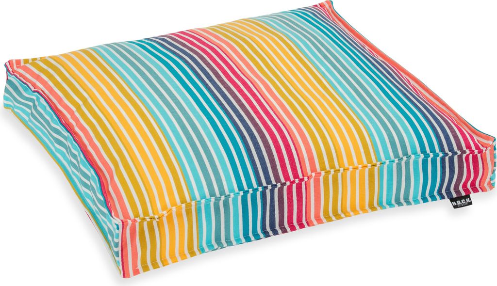 H.O.C.K. Yucatan Outdoor Sitzkissen Stuhlkissen: Wasserabweisend und Lichtecht für den Garten 50x50x5cm magenta all colours