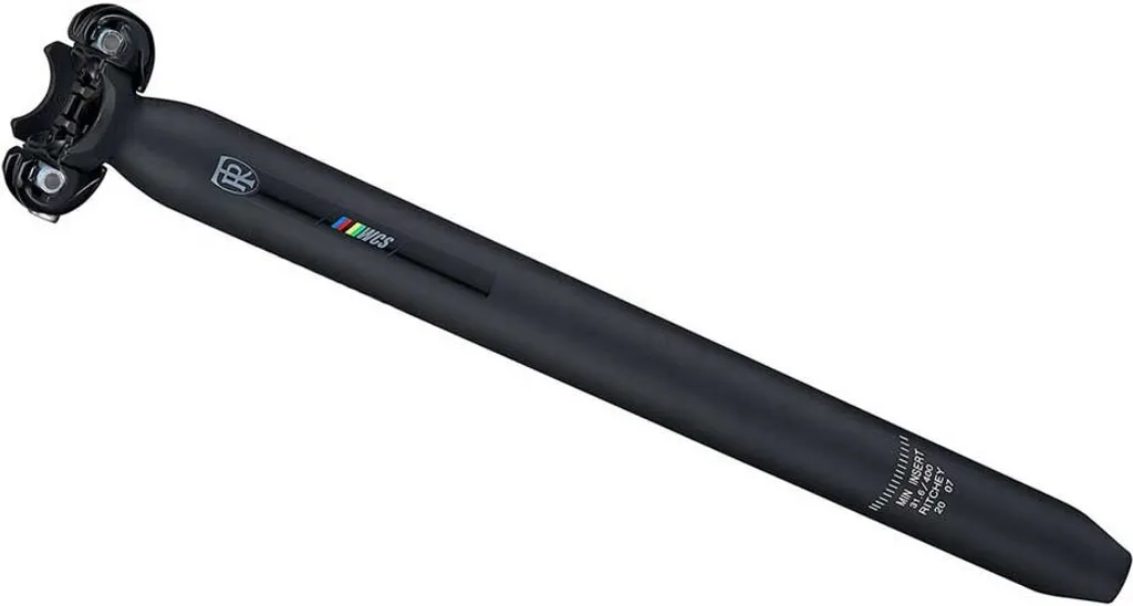 Tige de Selle Ritchey WCS 1-Bolt Zero Offset 400mm Noire Rigide - 3
