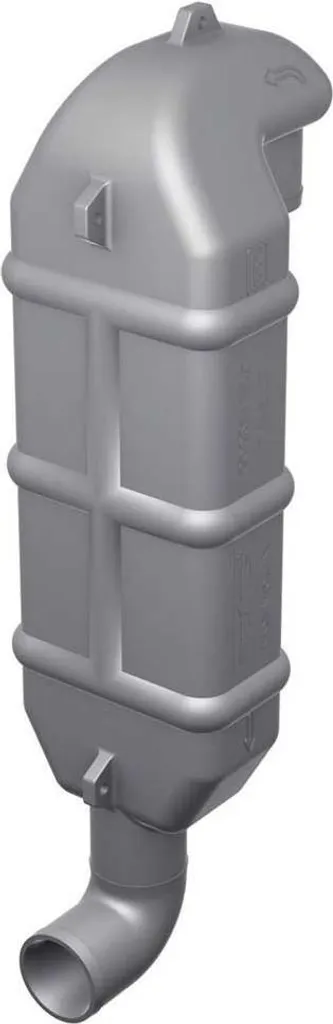Vetus LT60 Silencieux et Col de Cygne Gris 60mm pour Échappement Bateau