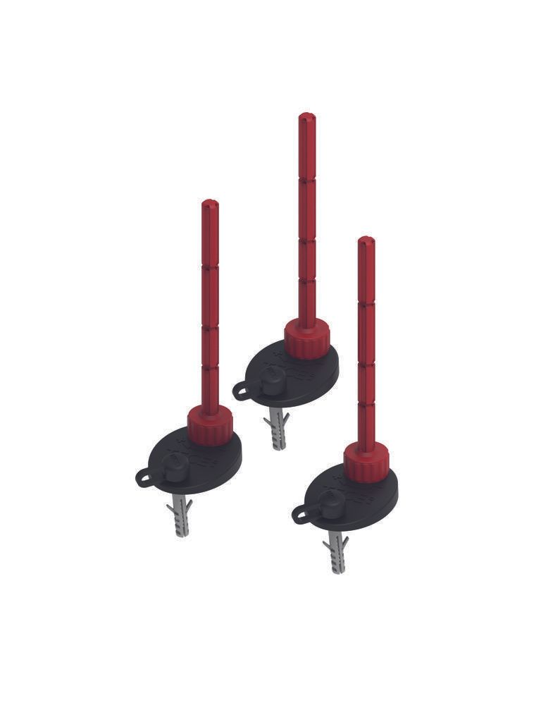 TECE 674000 TECEdrainprofile Montagefüße