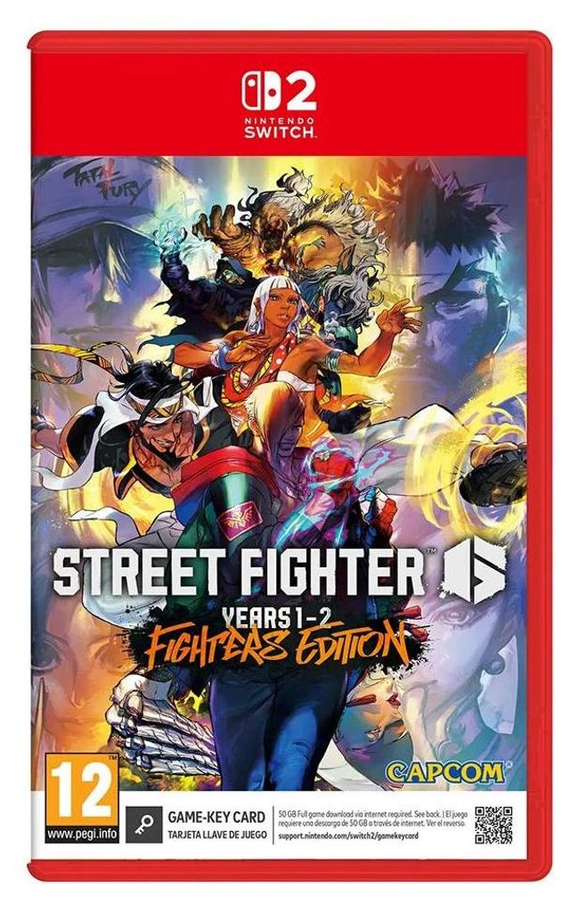 Nintendo Switch 2 Street Fighter 6 Years 12 Fighters Produktbild 