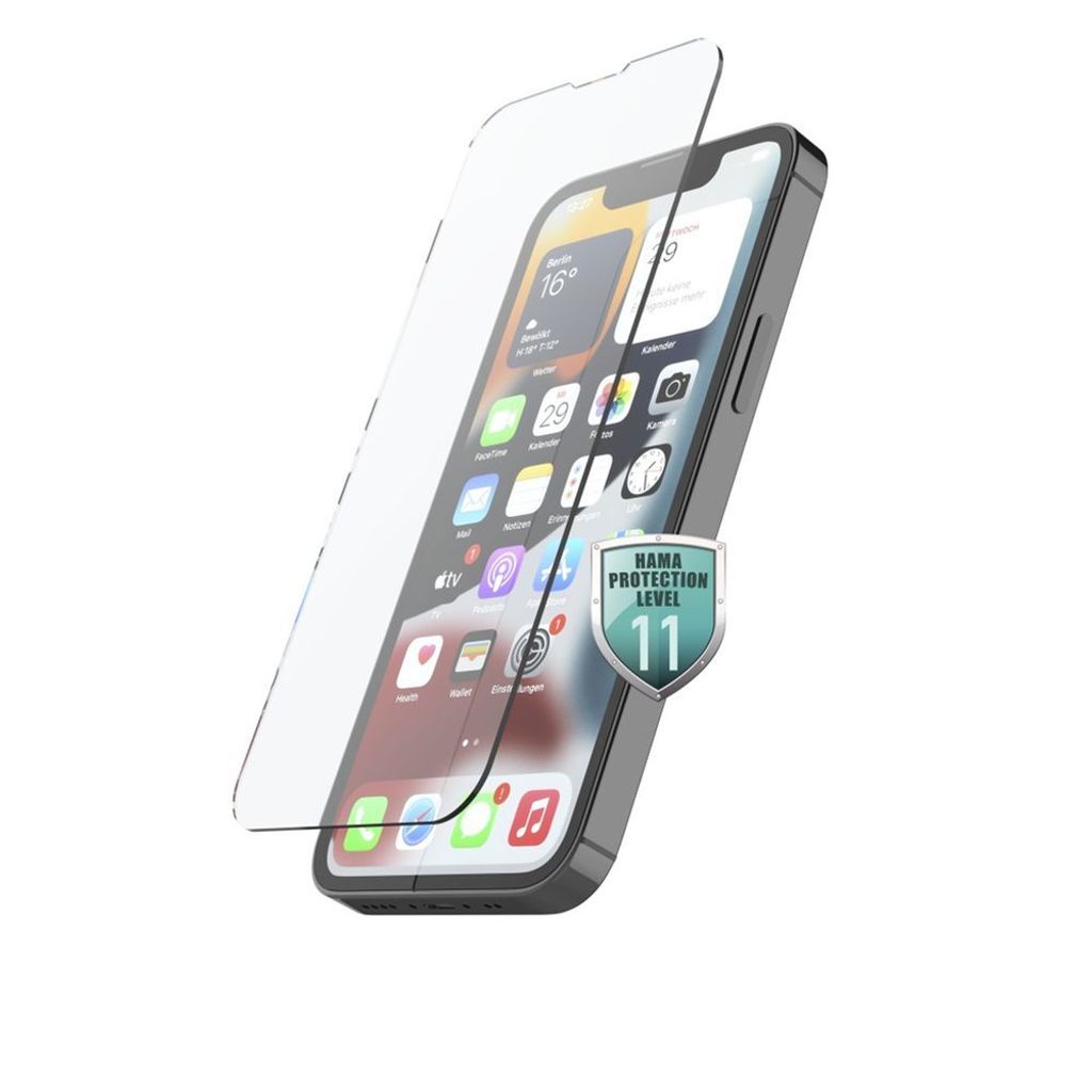 3D-Full-Screen-Schutzglas für Apple iPhone 14 Pro, Schwarz (00216345)