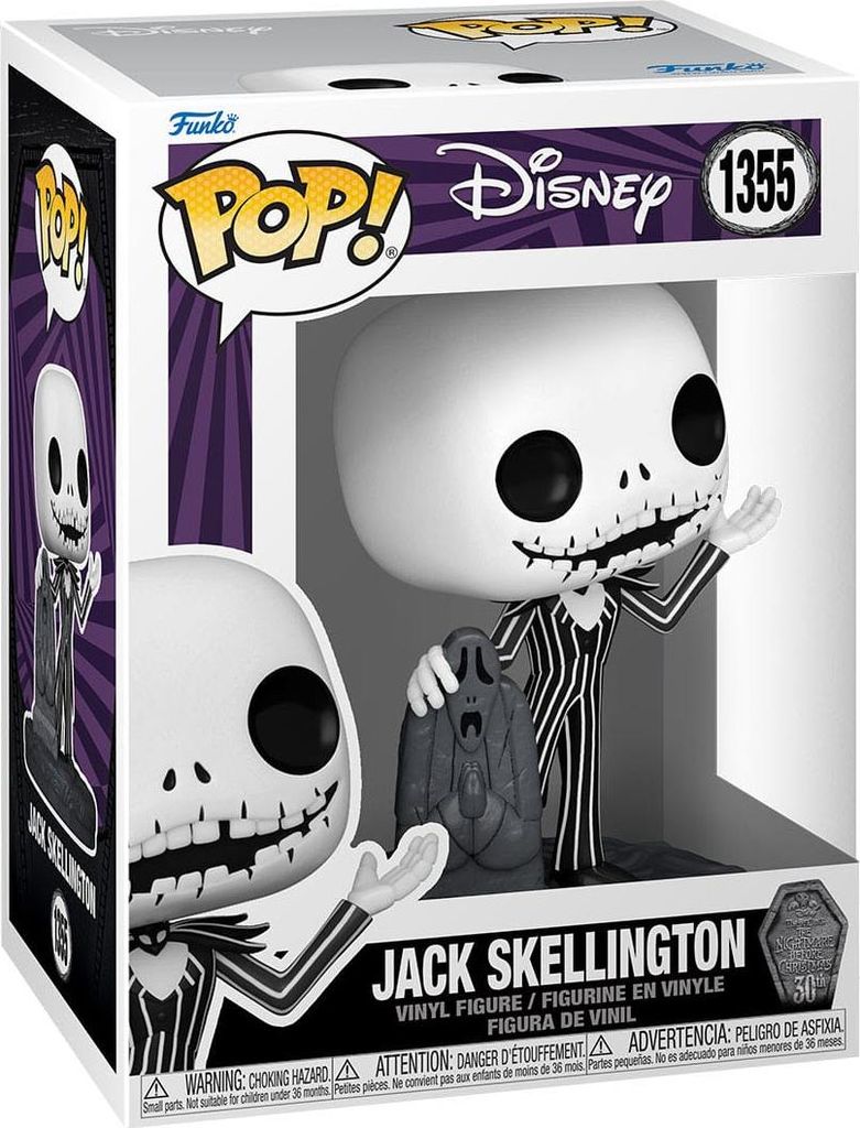 Figurka Vinylowa Jack z Nagrobkiem 30-lecie Koszmaru Przed Obrázok produktu 