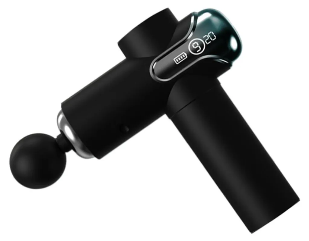 Masseur musculaire 9 vitesses et 4 têtes - Modèle compact 1500mAh INF
