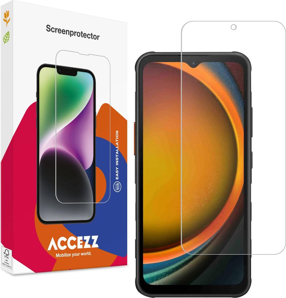 Accezz Hard Glass Screen Protector for the Samsung Galaxy Image du produit 