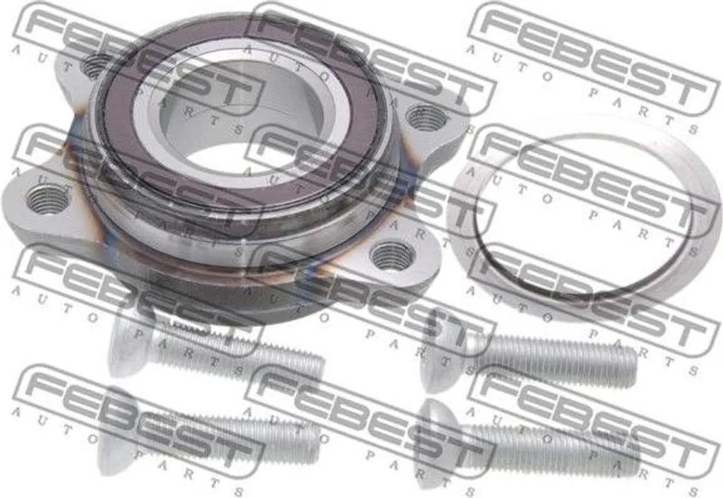 Kit moyeu de roue avec roulement intégré pour Audi A6 4F - Réf 4F0498625