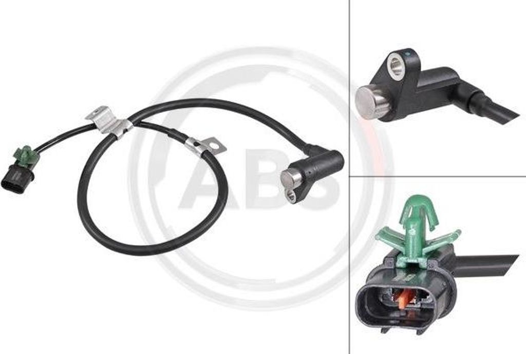 A.B.S. 31905 Raddrehzahlsensor OE MR128227 kompatibel mit L200