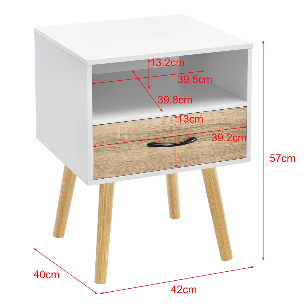 Table d'appoint Gävle compacte pour ranger vos objets sans encombrer la pièce - 3