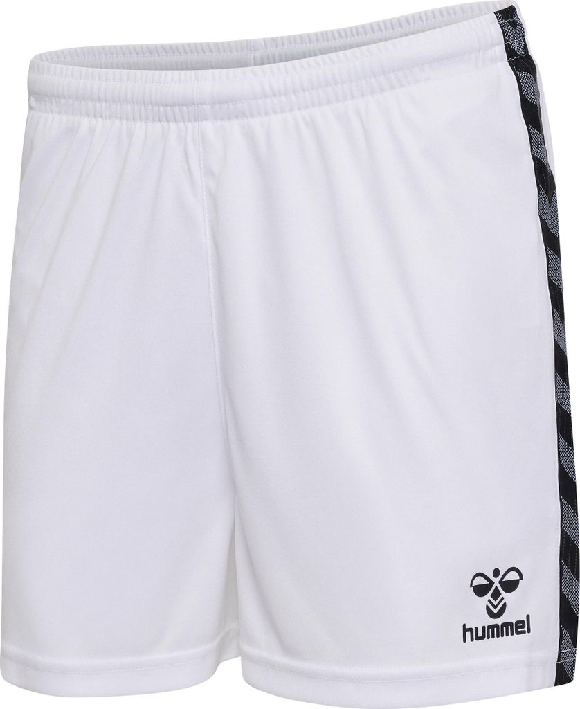 Hummel Authentic PL Shorts Damen, weiß, S
