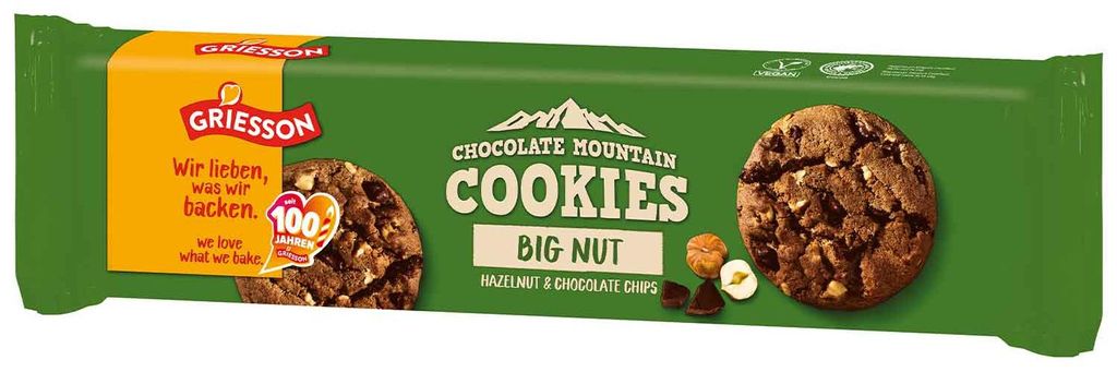 Griesson Chocolate Mountain Cookies Big Nut 150g Produktbild 