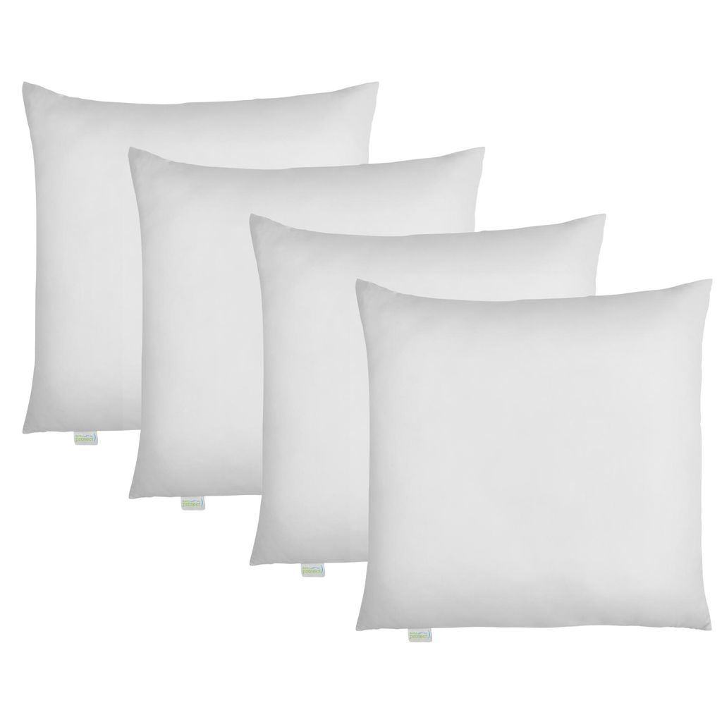 Bodyprotect ECOLine Kopfkissen, 80 x 80 cm, 4er Set, 100% Mikrofaser, für Allergiker geeignet