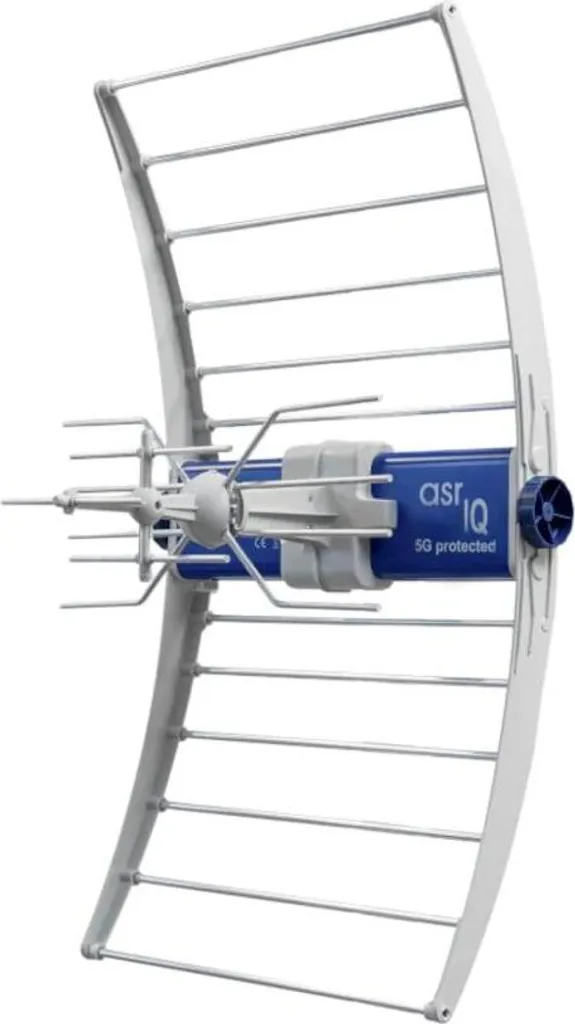 Antenne TNT puissante pour zone difficile ASR IQ 5G 700 avec ZZA-7 inclus