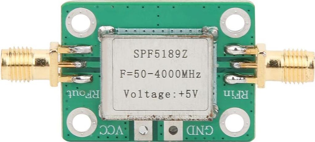SPF5189 0,6dB Rauscharmes RF Verstärker Modul – Breitband LNA 0,1-4000MHz Signalverstärker
