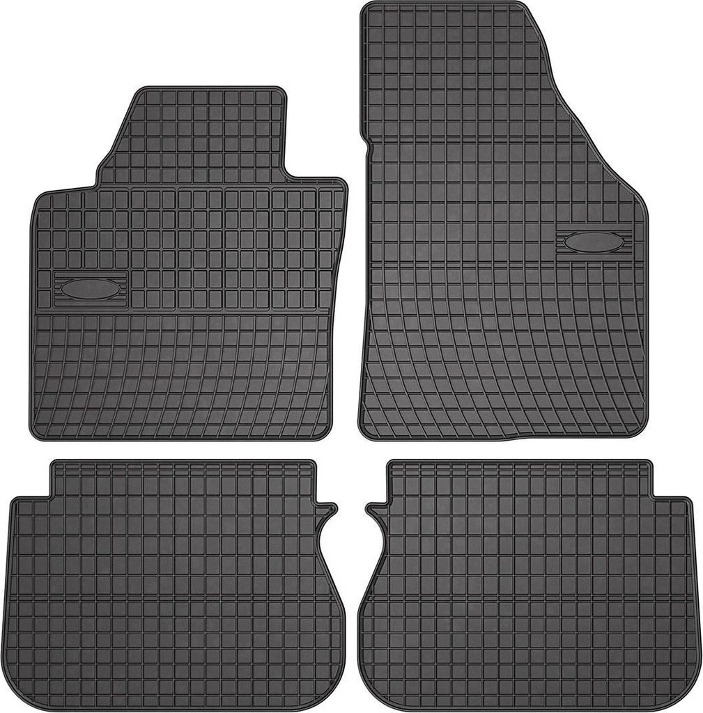 2003-2020 VW Caddy podlahové rohože gumové černé 4 ks Obrázek produktu 