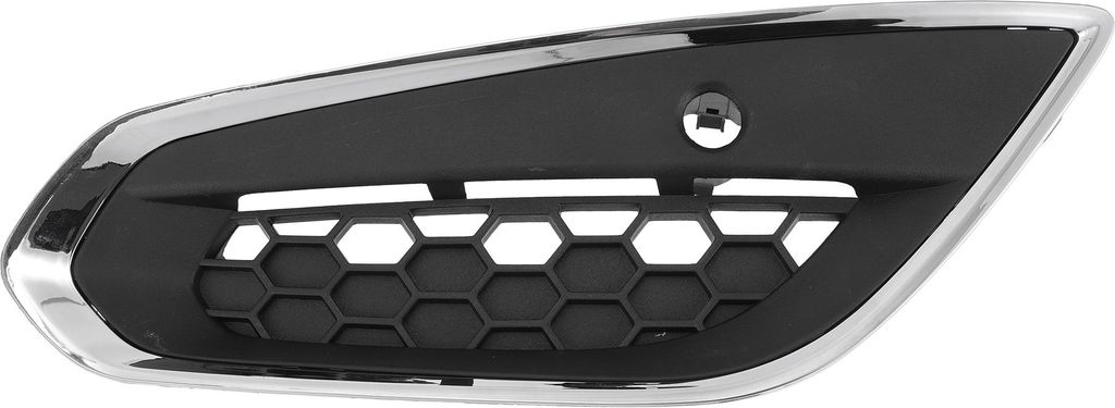 Kein. 31323413 Nebelscheinwerfergrill für Volvo S60 2010-2013 Schwarz, Silberton Front Links Front Untere Stoßstange Nebelscheinwerferabdeckung E...