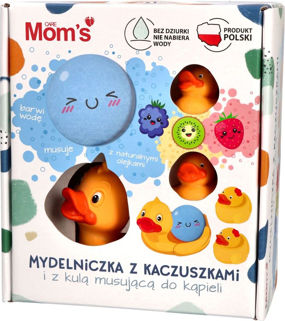 Seifenschale mit Entchen und Sprudelkugel... - Mom's Care