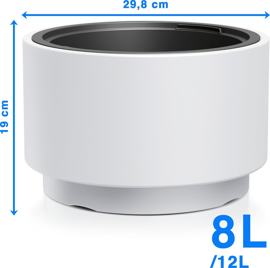 Doniczka Donica Ogrodowa 29,8 Cm Okrągła Na Taras Do Ogrodu Zdjęcie produktu 