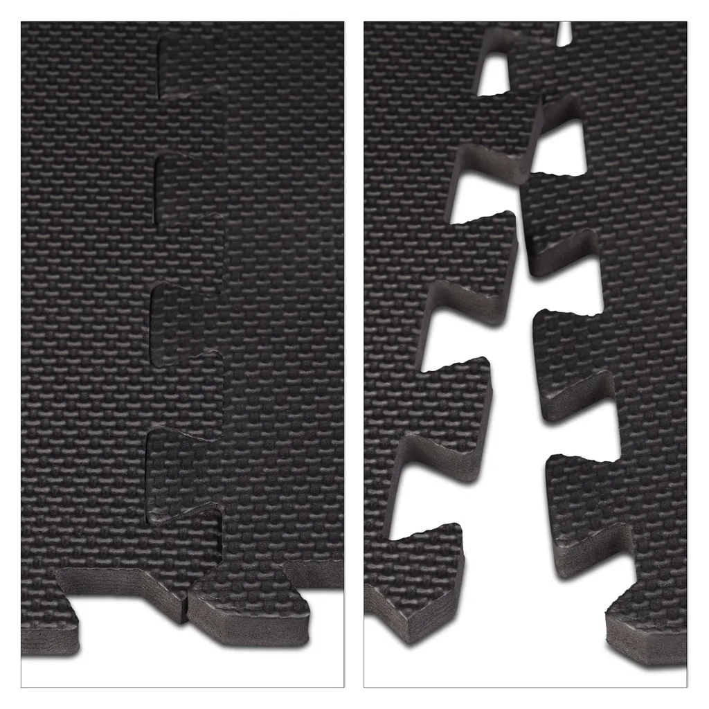 Tappetino Fitness Puzzle Relaxdays 48 pz - Pavimento Palestra Casa - 6