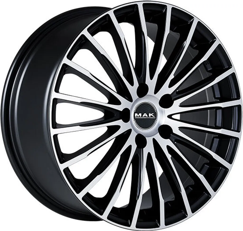 Jantes MAK FATALE 7,5x17 5x112 ET 43 ICE BLACK pour berlines de luxe