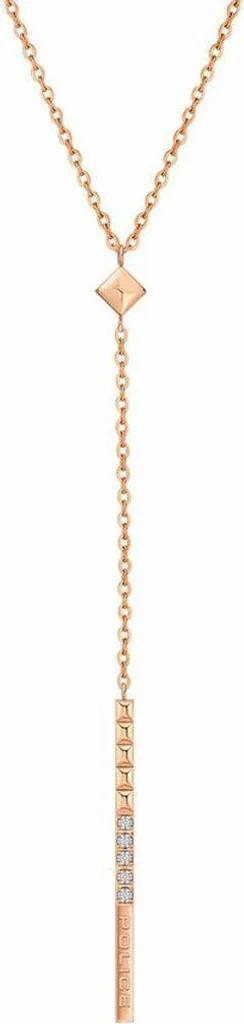 Police PEJLN2010543 Collana Donna 45cm Acciaio Rosa | Shop Online
