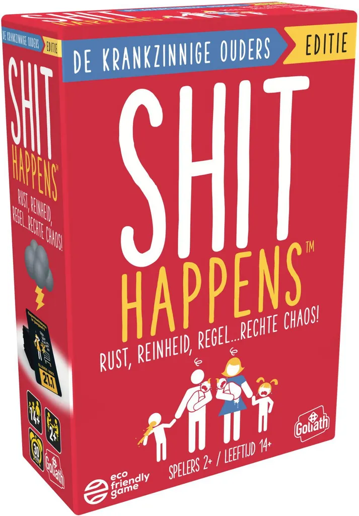 Goliath Shit Happens Edition Parents - Jeu de cartes pour adultes 200