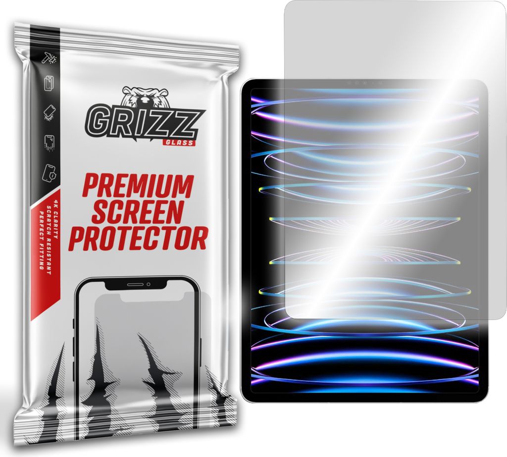 Hybridglas GrizzGlass für Apple iPad Pro 12.9 2022 (6. Generation)