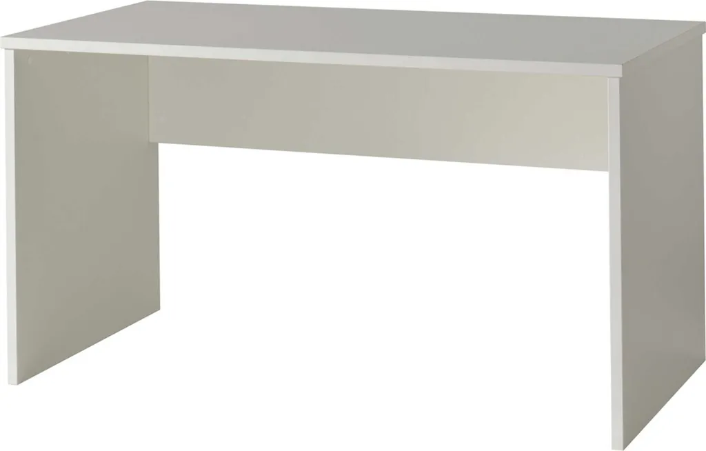 Bureau blanc LONDON 150 cm finition reproduction haute qualité design