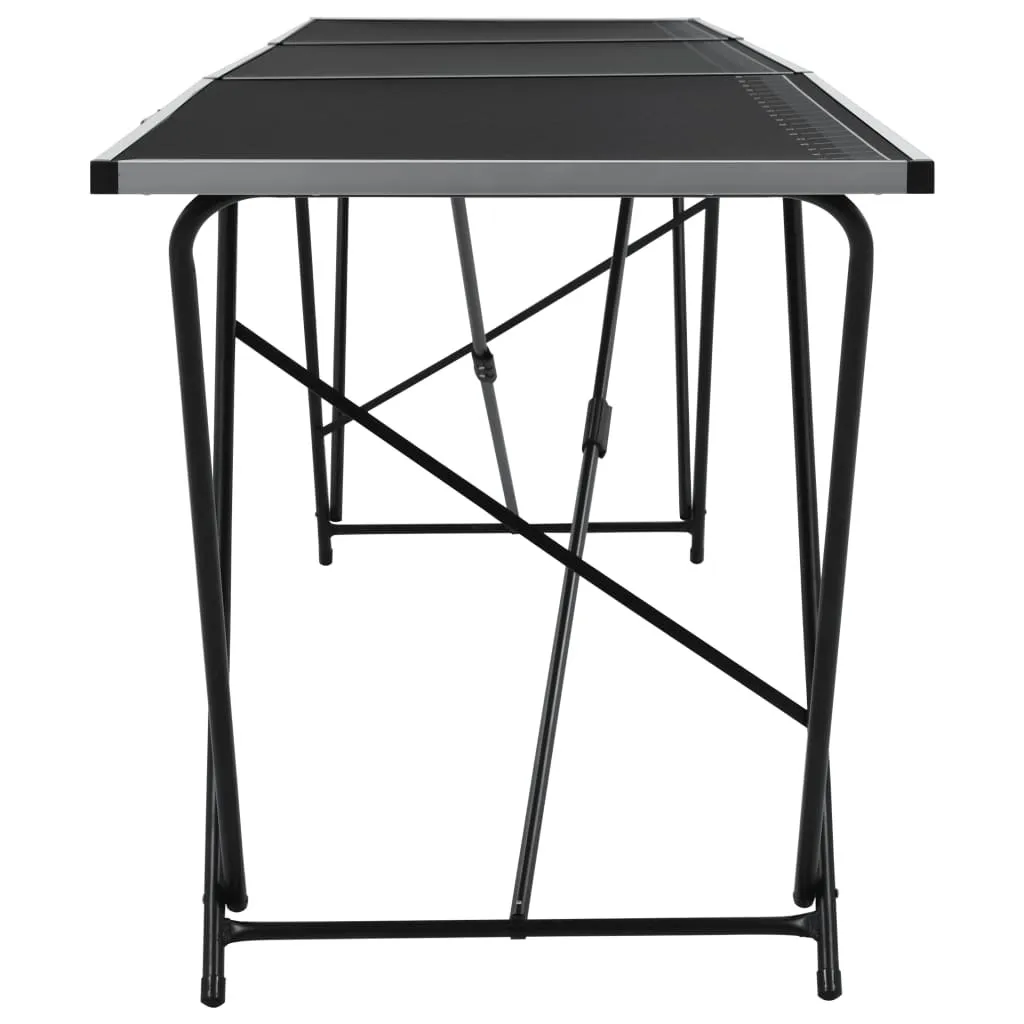 Table à tapisser 3 mètres vidaXL stable et légère en aluminium - 3