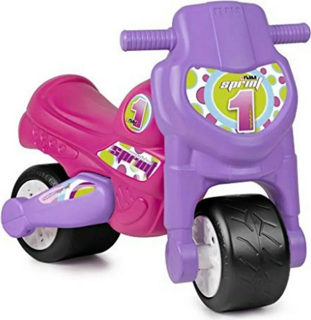 Voiture Sprint Feber 800009166 Violette avec dossier et base stable 12m+