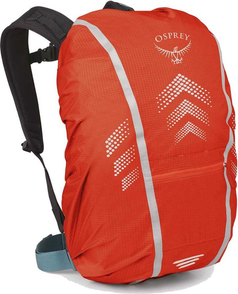 Osprey Hivis Commuter Regenschutzhülle Für Rucksack Orange S Orange S