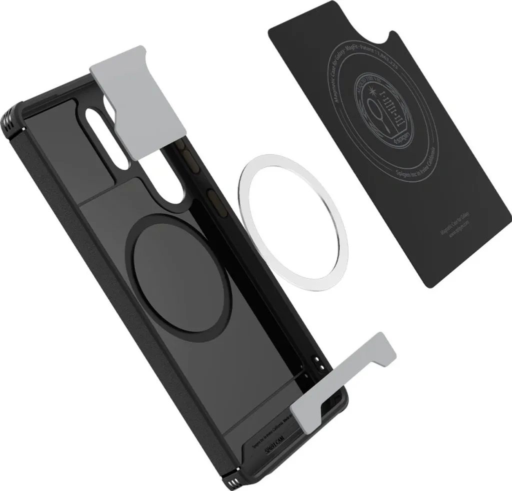 Recensione Spigen Core Armor MagSafe S25 Ultra Nero Opaco - Top Cover - 8