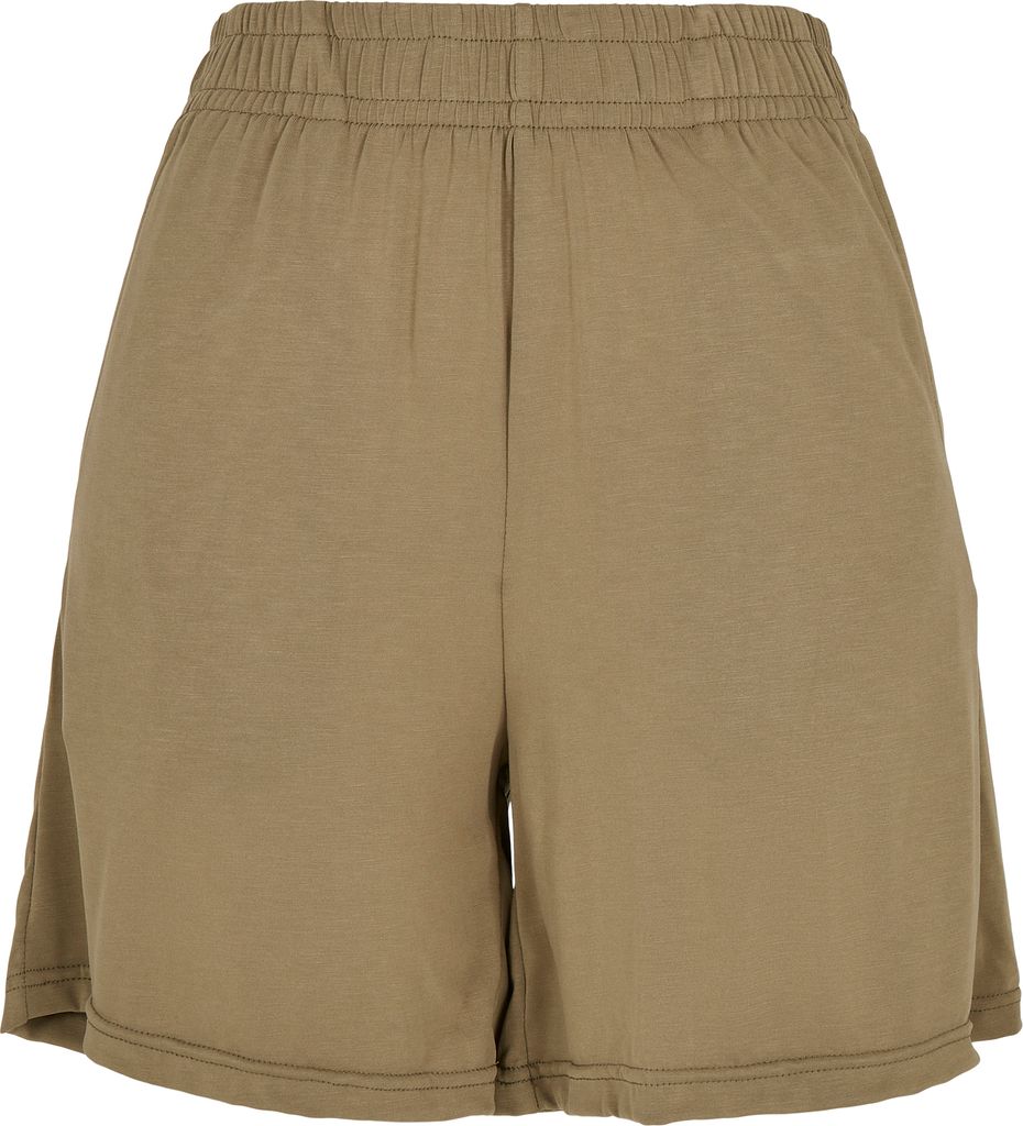 Urban Classics Ladies - Modal Shorts khaki - M